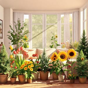 10 Cara Kreatif Menggunakan Tanaman Hias untuk Mencerahkan Ruangan Kamu