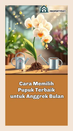 Cara Memilih Pupuk Terbaik untuk Anggrek Bulan: Rahasia Bunga Lebat dan Tahan Lama