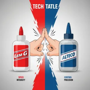 Lem G vs Alteco: Sama-sama Super Kuat, Kenapa yang Satu Bikin Jari Lengket Parah?