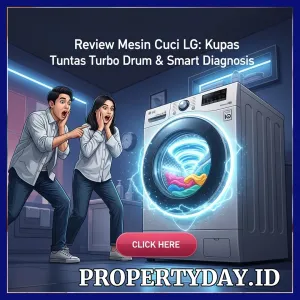 Review Mesin Cuci LG: Kupas Tuntas Turbo Drum & Smart Diagnosis