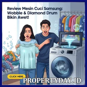 Review Mesin Cuci Samsung: Wobble & Diamond Drum Bikin Awet!