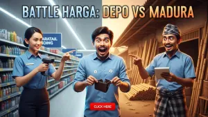 Battle Harga Baja Ringan & Semen Desember 2025: Depo vs Toko Madura