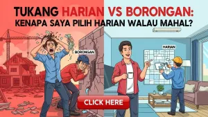Tukang Harian vs Borongan: Kenapa Saya Pilih Harian Walau Mahal?