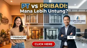Beli Ruko Atas Nama PT atau Pribadi? Ini Bedanya!