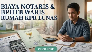 Biaya Notaris & BPHTB Waris Rumah KPR Lunas