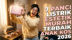 7 Panci Listrik Estetik Murah Terbaik untuk Anak Kos 2026