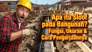 Apa itu Sloof pada Bangunan?Fungsi, Ukuran & Cara Pengerjaannya