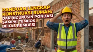 Panduan Lengkap Konstruksi Rumah: Dari Ngurusin Pondasi Sampai Tembok Bebas Rembes!