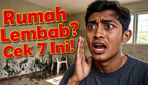 7 Penyebab Rumah Lembab & Solusi Permanennya