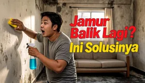 Cara Atasi Dinding Lembab Berjamur Tanpa Bongkar Tembok
