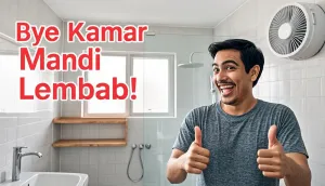 Exhaust Fan Kamar Mandi Lembab: Pasang & Biaya Listrik
