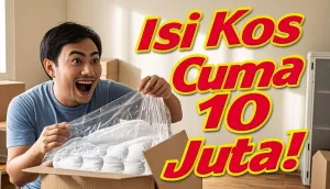 Paket Isi Kos 10 Juta: Rincian Kasur, Lemari, AC Portable